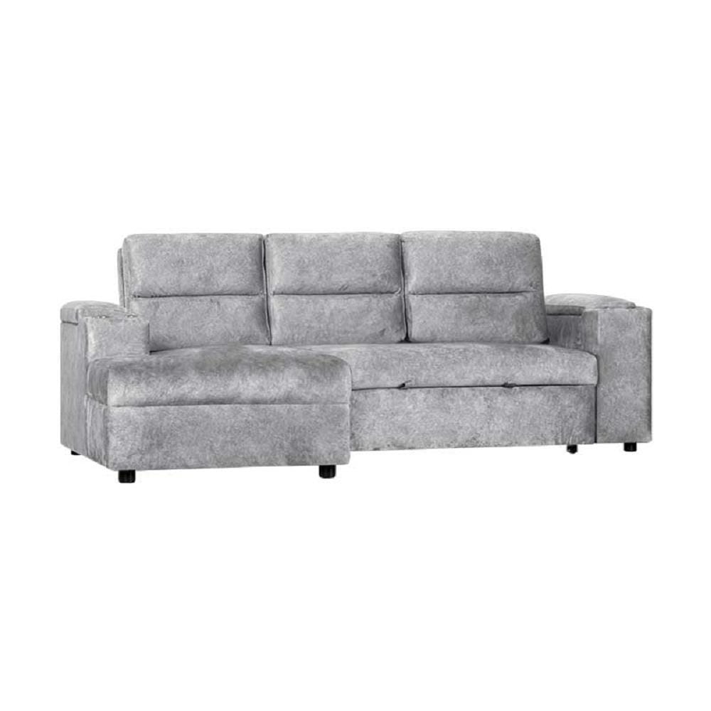 โซฟาเบด AS FURNITURE BICHONG RCGYU39 สีเทาอ่อน