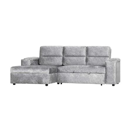โซฟาเบด AS FURNITURE BICHONG RCGYU39 สีเทาอ่อน_0