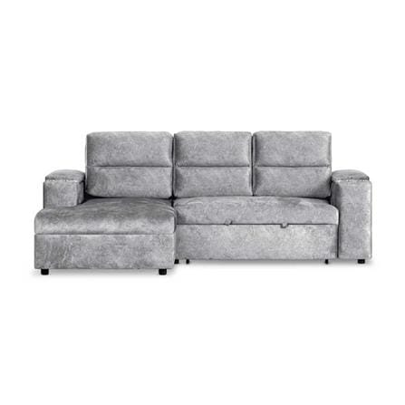 โซฟาเบด AS FURNITURE BICHONG RCGYU39 สีเทาอ่อน_1