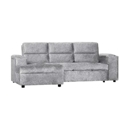 โซฟาเบด AS FURNITURE BICHONG RCGYU39 สีเทาอ่อน_2