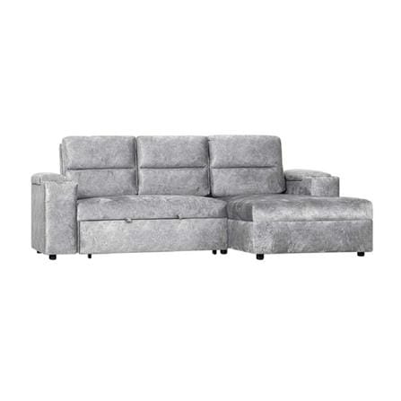 โซฟาเบด AS FURNITURE BICHONG LCGYU39 สีเทาอ่อน_0