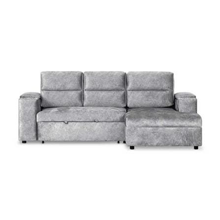 โซฟาเบด AS FURNITURE BICHONG LCGYU39 สีเทาอ่อน_1