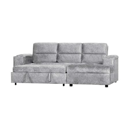 โซฟาเบด AS FURNITURE BICHONG LCGYU39 สีเทาอ่อน_3