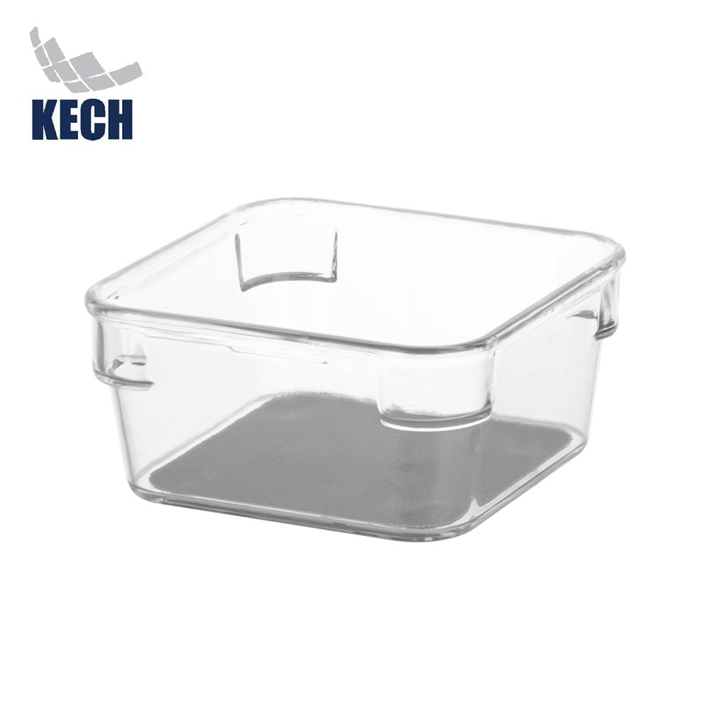 ถาดเก็บของในลิ้นชัก KECH KLAR 9x9x4.5 ซม. สีใส