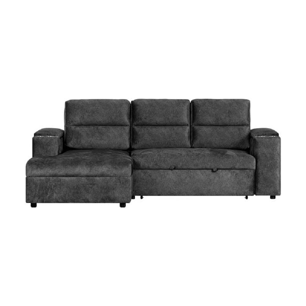 โซฟาเบด AS FURNITURE BICHONG RCGYU40 สีเทาเข้ม