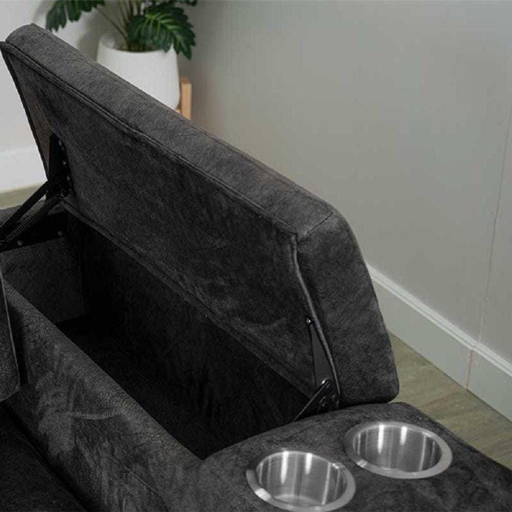 โซฟาเบด AS FURNITURE BICHONG LCGYU40 สีเทาเข้ม