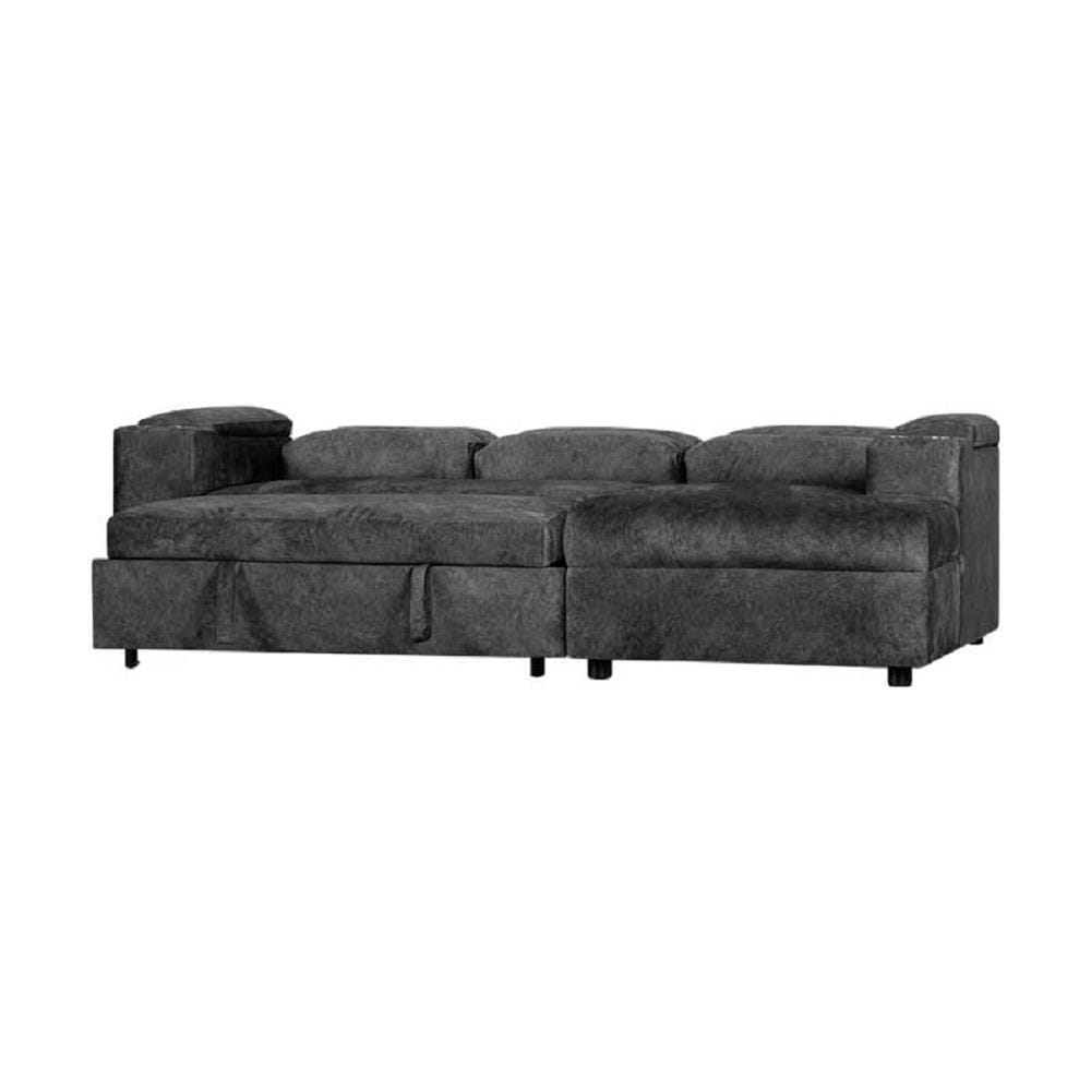 โซฟาเบด AS FURNITURE BICHONG LCGYU40 สีเทาเข้ม