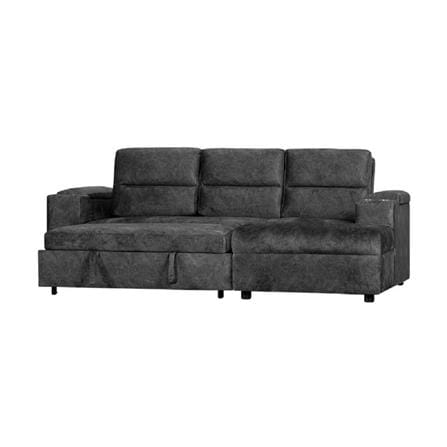 โซฟาเบด AS FURNITURE BICHONG LCGYU40 สีเทาเข้ม_4