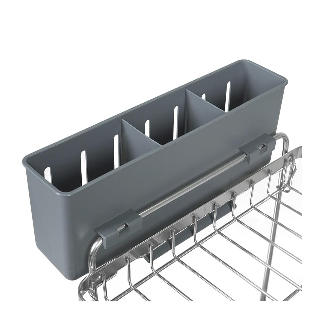 ชั้นคว่ำจานและแก้วสเตนเลส 2 ชั้น KECH METAL
