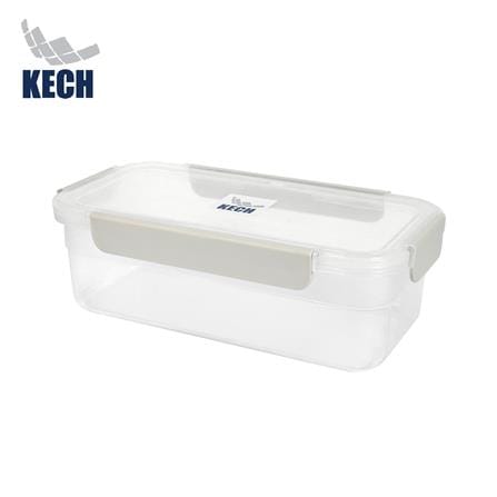 กล่องอาหารเหลี่ยม 2.3 ลิตร KECH NEXT 2851 สีครีม_1