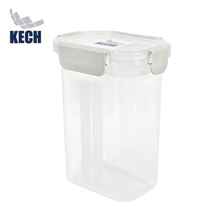 กล่องอาหารเหลี่ยม 1.35 ลิตร KECH NEXT 2844 สีครีม_0
