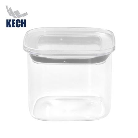 ขวดโหลแก้วฝาดึง KECH DICE 0.5 ลิตร สีเทา_0