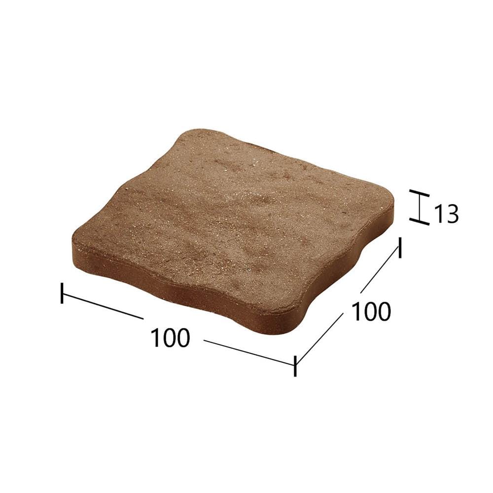 กระเบื้อง 4x4 นิ้ว KENZAI NAP-101 นาโปลี ซาวาน่าบราวน์ 60P
