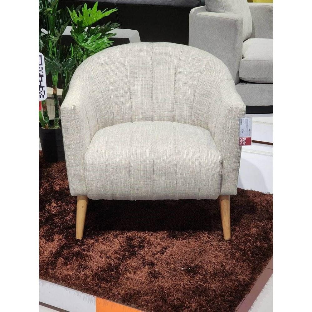 อาร์มแชร์ SB FURNITURE GORNLEE 19224930 สีครีม