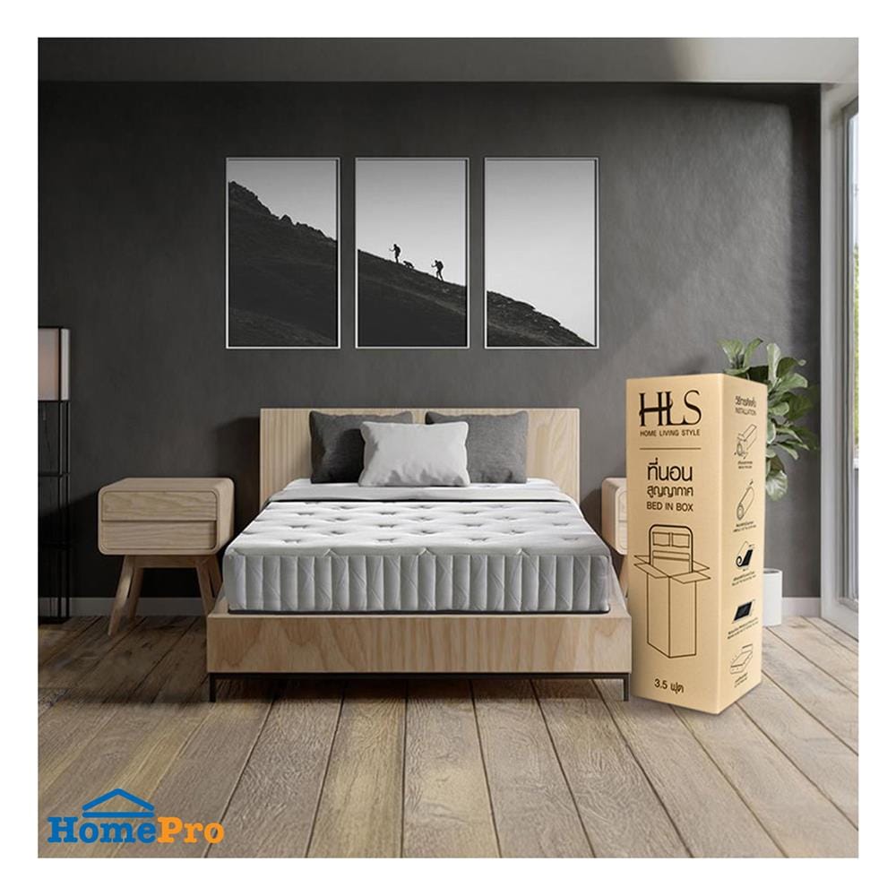 ที่นอนพ็อกเก็ตสปริง 3.5 ฟุต สุญญากาศ HOME LIVING STYLE รุ่น DAVINCHI