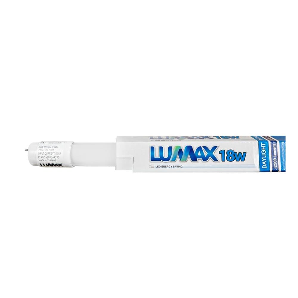 หลอด LED LUMAX T8 ECO SLIDE DE 18 วัตต์ DAYLIGHT G13