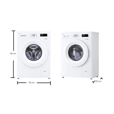 เครื่องซักผ้าฝาหน้า LG FB1209S6W 9 กก. 1200RPM อินเวอร์เตอร์ สีขาว_7