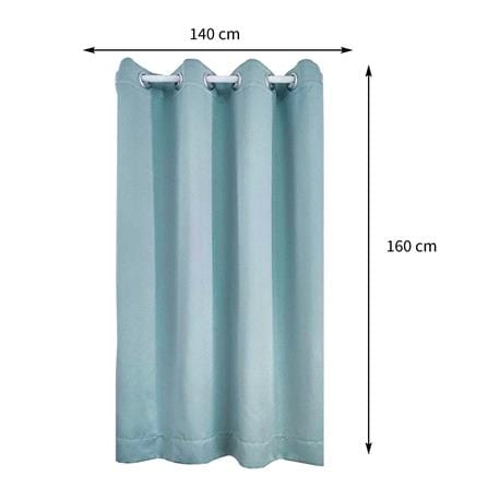 ผ้าม่าน EYELET HOME LIVING STYLE MALINE UV 140X160 ซม. สีเขียว_5