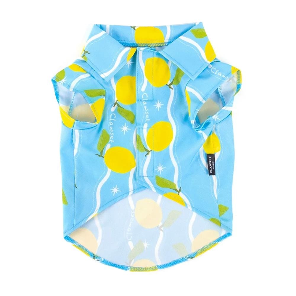 เสื้อสัตว์เลี้ยง CLAWSET PET SHIRT LEMON ไซซ์ 5 สีฟ้า