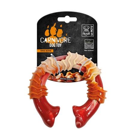 ของเล่นสุนัข M-PETS CARNIVORE DOG TOY RING BACON ไซซ์ L_0