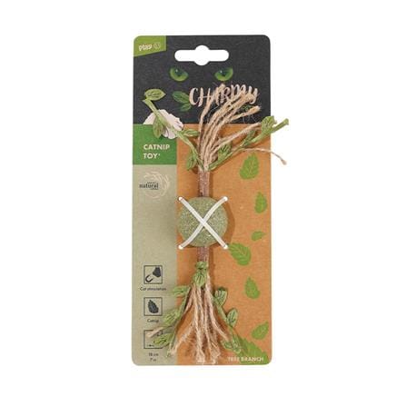 ลูกแคทนิป M-PETS CHARMY CATNIP TREE BRANCH สีเขียว_0