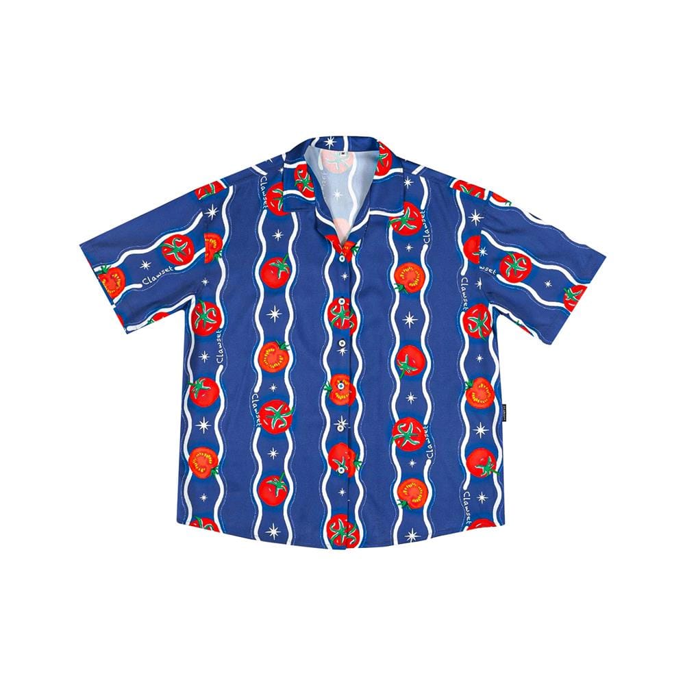 เสื้อ CLAWSET HUMAN SHIRT TOMATO ไซซ์ L สีกรมท่า
