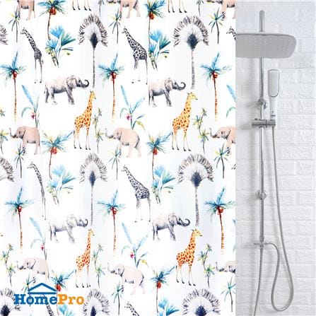 ม่านห้องน้ำ POLYESTER WSP SCP-23/P2335 180X180 ซม._3