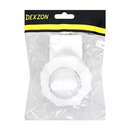 ข้อต่อเข้าแท็งก์น้ำ DEXZON 1 นิ้ว สีขาว_2
