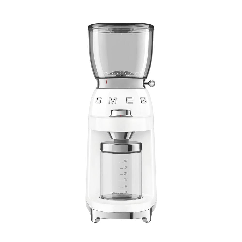 เครื่องบดเมล็ดกาแฟ SMEG CGF01WHEU สีขาว
