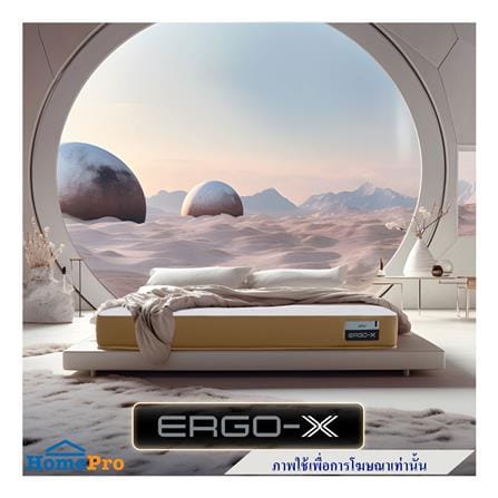 ที่นอนโฟม 3.5 ฟุต สุญญากาศ MIDAS รุ่น ERGO-X พร้อมหมอนหนุน 1 ชิ้น_2