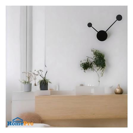 ไฟกิ่งภายใน LED L&E 01-A0209 12 วัตต์ WARM WHITE สีดำ 3 หัว_1