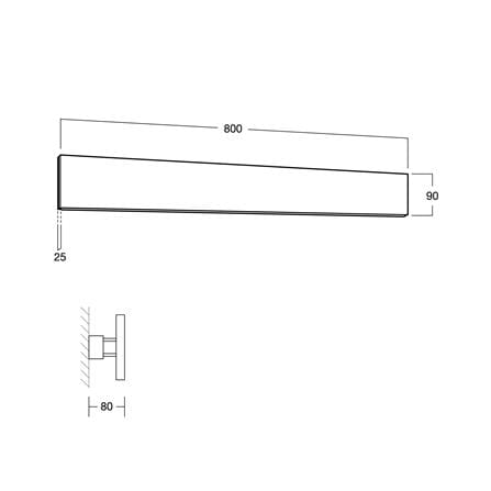 ไฟกิ่งภายใน LED L&E 01-A0245 19 วัตต์ WARM WHITE สีขาว 1 หัว_2