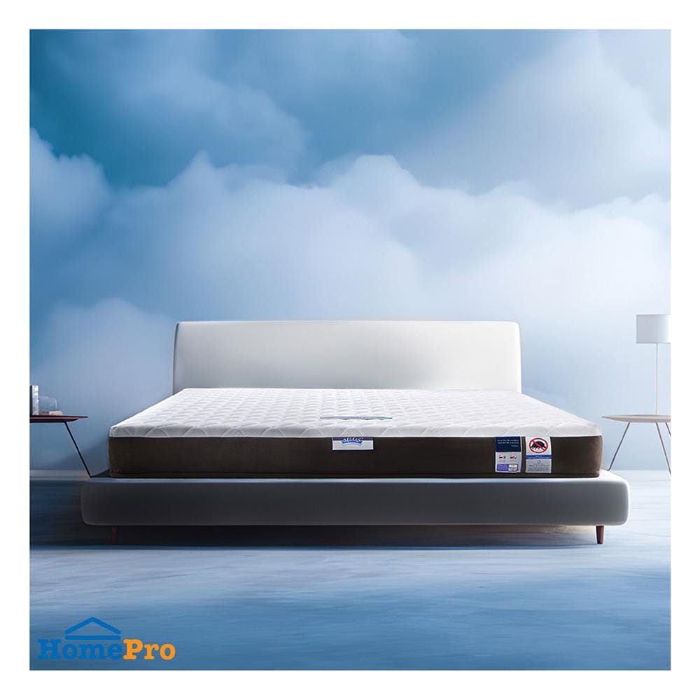 ที่นอนพ็อกเก็ตสปริง 5 ฟุต MIDAS รุ่น FREEDOM PLUS พร้อมหมอนหนุน 2 ชิ้น