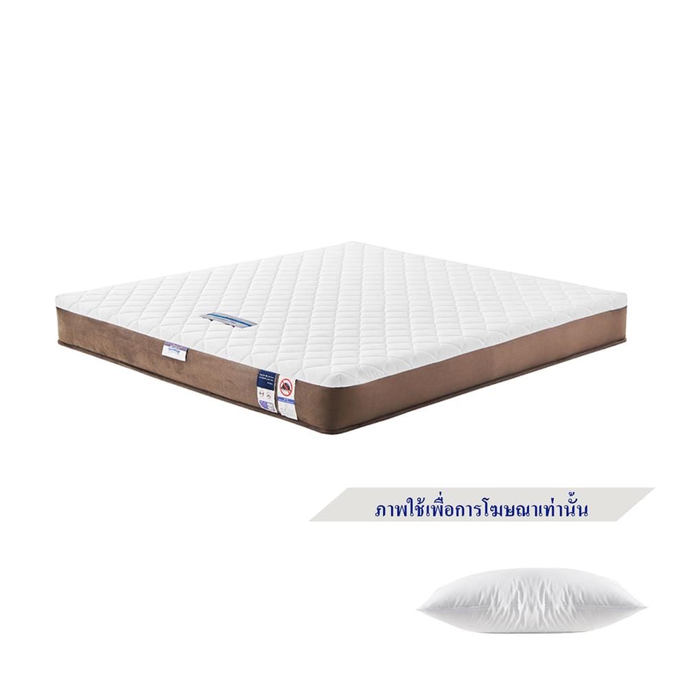 ที่นอนพ็อกเก็ตสปริง 3.5 ฟุต MIDAS รุ่น FREEDOM PLUS พร้อมหมอนหนุน 1 ชิ้น