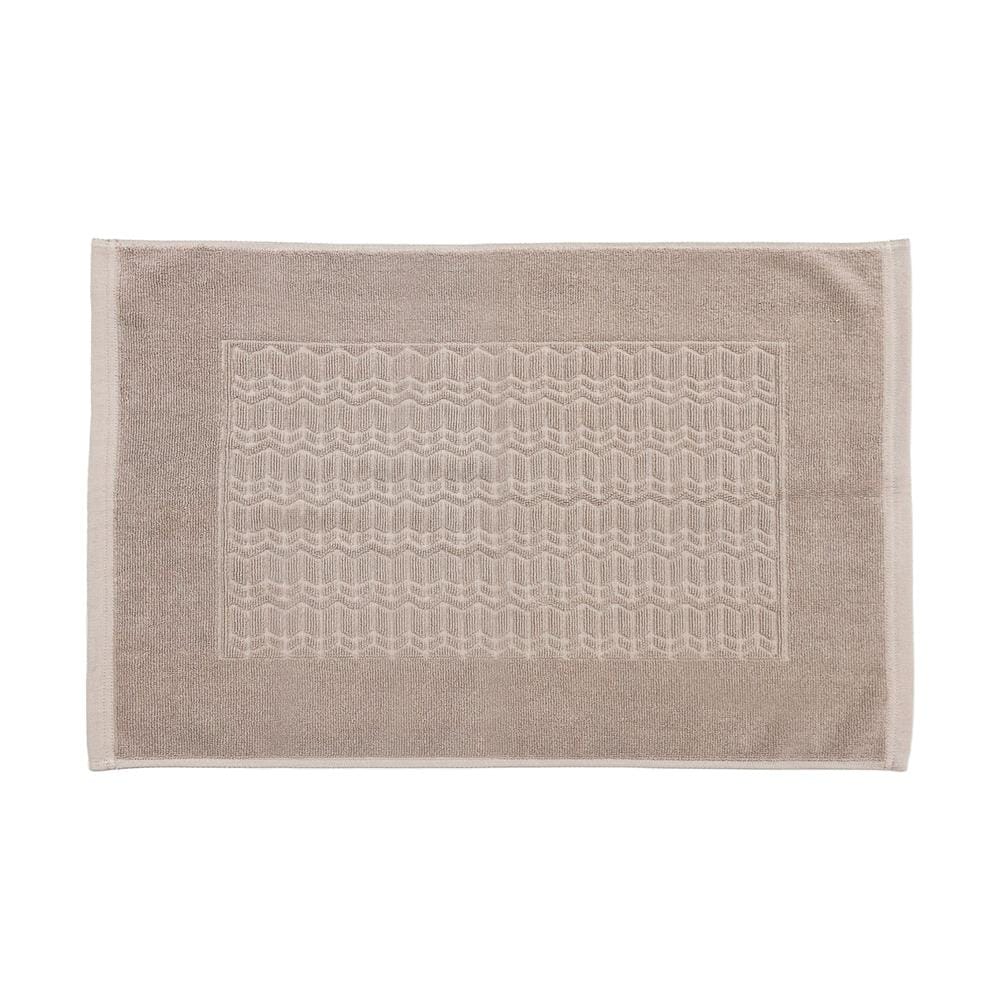 พรมขนหนู HOME LIVING STYLE BONE 17X28 นิ้ว สีน้ำตาล_1