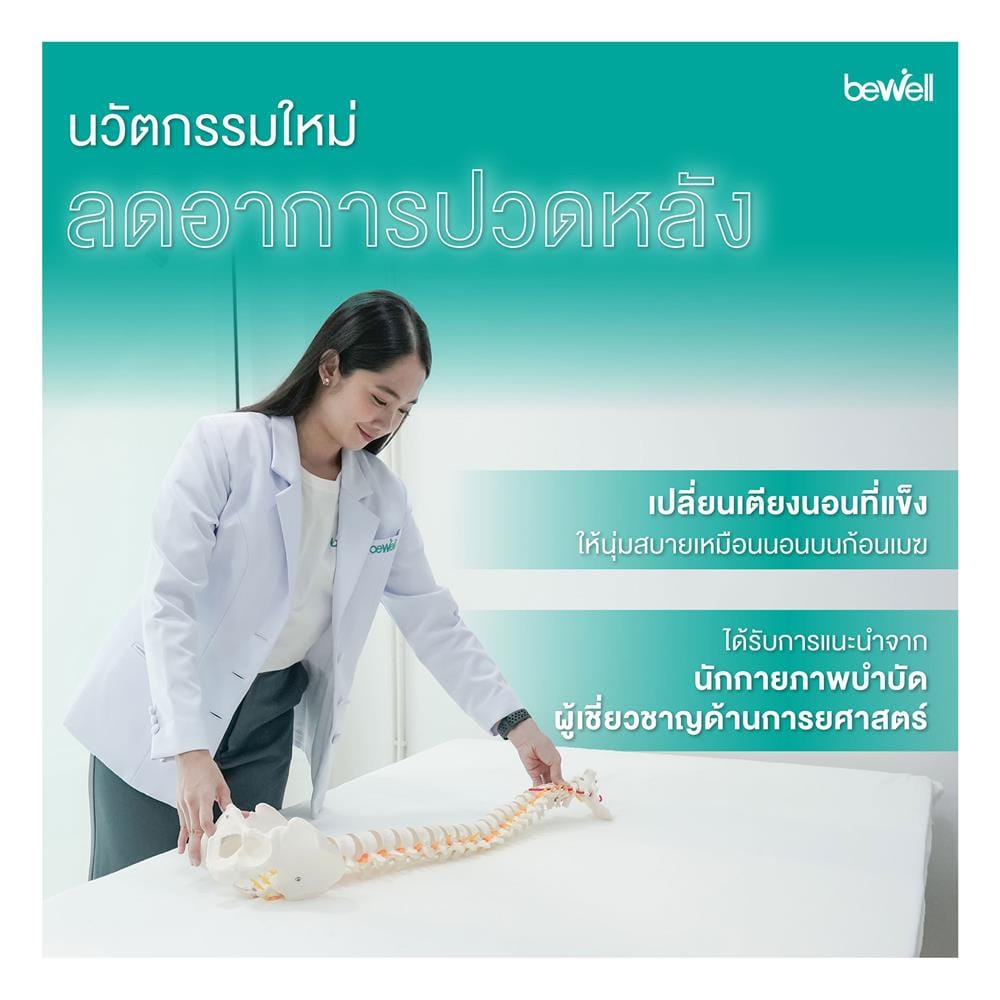 แผ่นรองนอน 6 ฟุต BEWELL CLOUDFILL PLUS