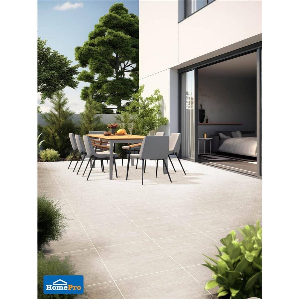 กระเบื้องพื้นพอร์ซเลน 60x60 ซม. CERGRES ทเวนเต้ โบน A 1.44 ตร.ม.