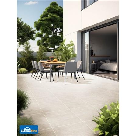 กระเบื้องพื้นพอร์ซเลน 60x60 ซม. CERGRES ทเวนเต้ โบน A 1.44 ตร.ม._4