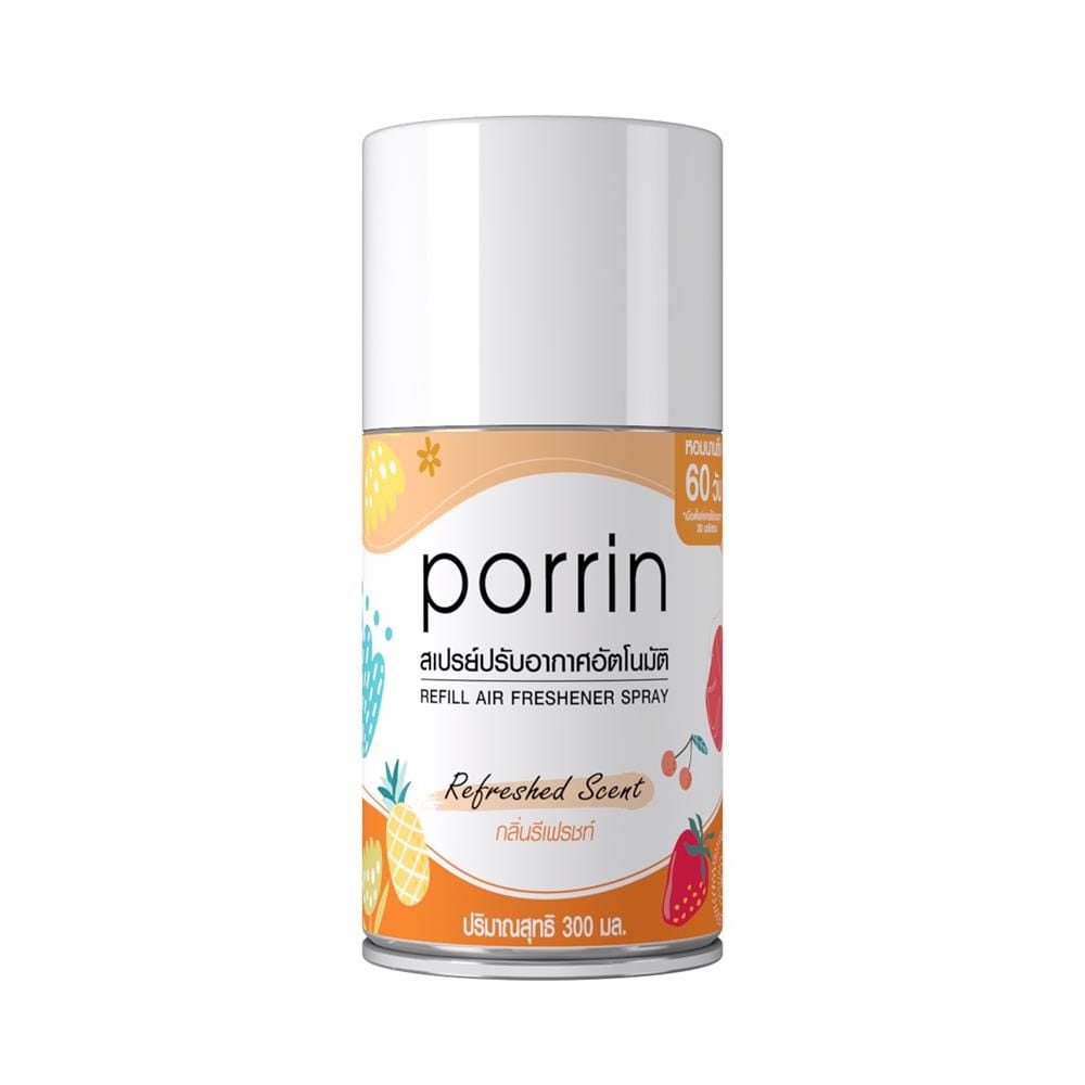 รีฟิลเครื่องพ่นสเปรย์ PORRIN 300 มล. กลิ่น REFRESHED