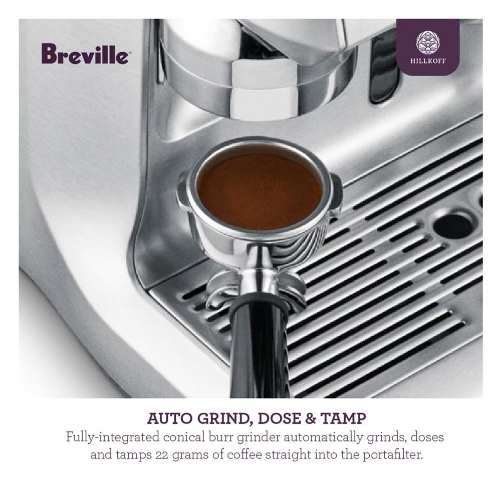 เครื่องชงกาแฟ BREVILLE BES 980 สีเงิน
