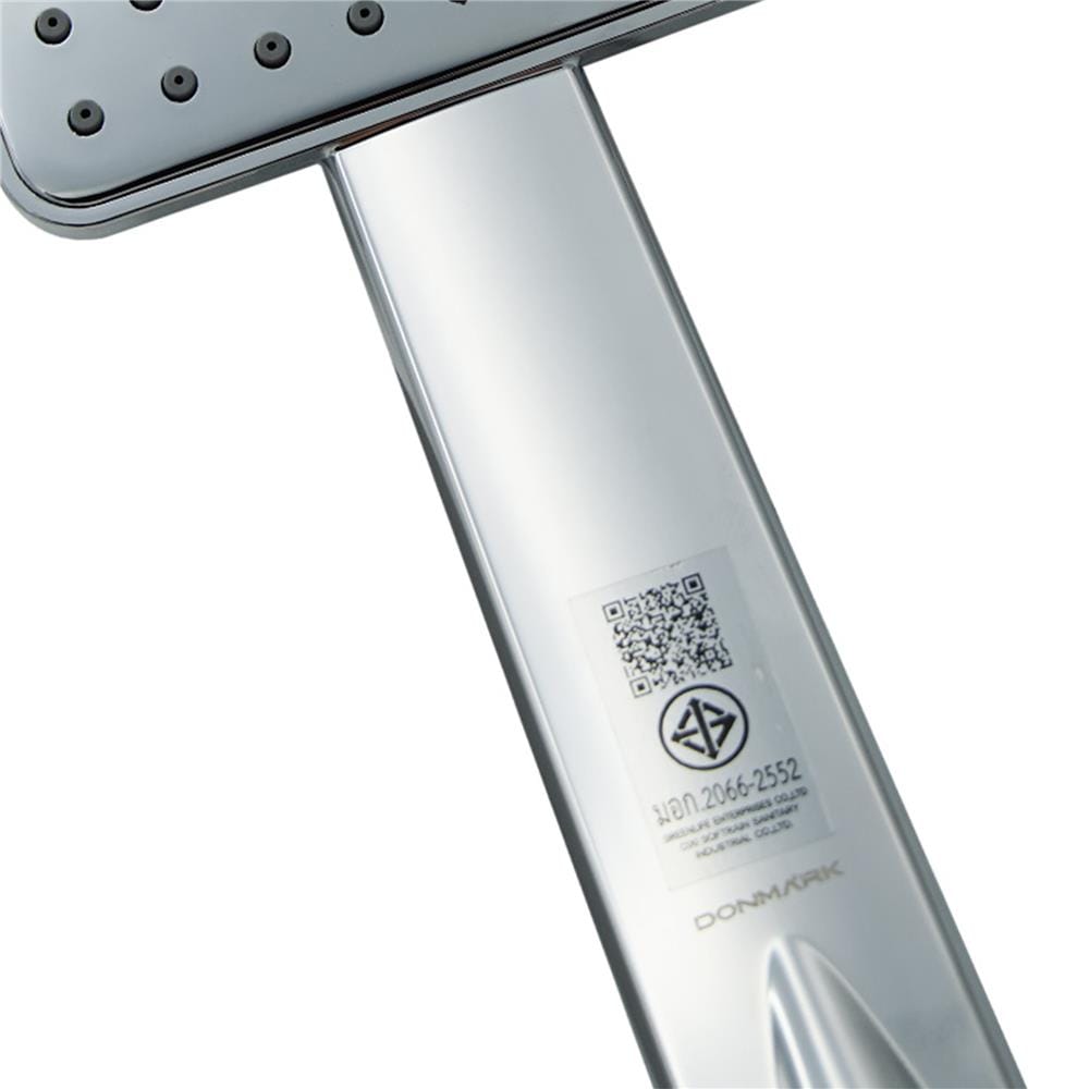 ฝักบัวสายอ่อน 1 ระดับ DONMARK GL-3711 สีโครม