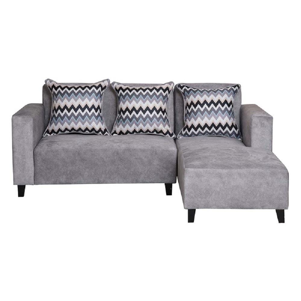 โซฟาเข้ามุมขวา AS FURNITURE LOFT LCGYU39 สีเทาอ่อน