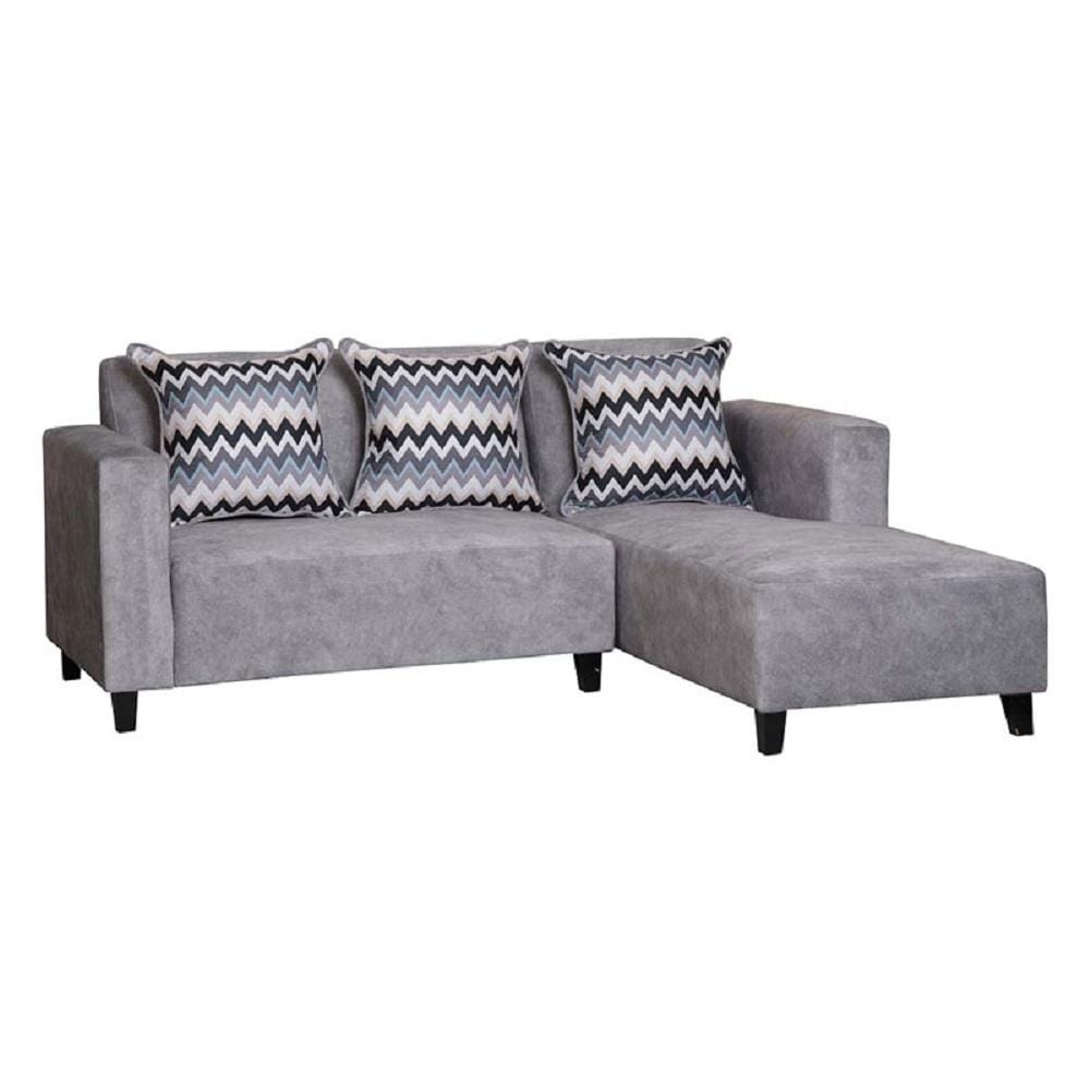 โซฟาเข้ามุมขวา AS FURNITURE LOFT LCGYU39 สีเทาอ่อน