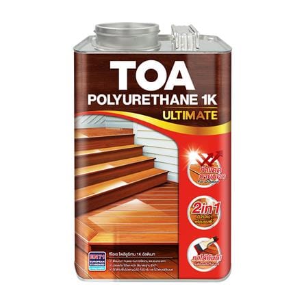 โพลียูรีเทนภายนอก TOA 1K ULTIMATE PG9904 ไม้ประดู่...