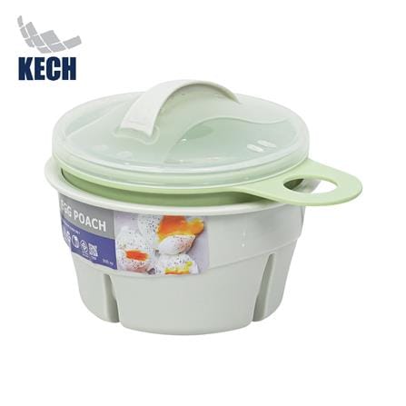 ชุดภาชนะไมโครเวฟที่ทำไข่ลวก KECH OLIVE_0