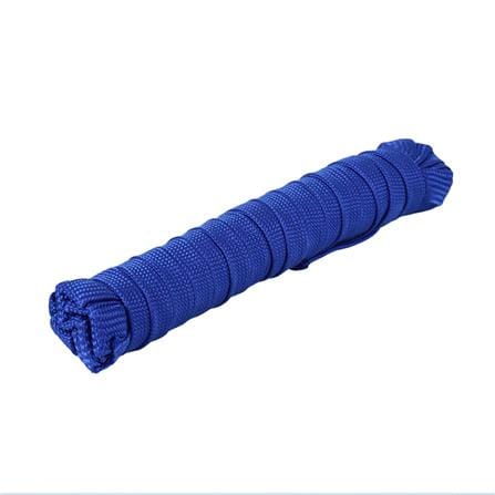 เชือกถักแบน DEXZON 3/4 นิ้ว x 10 เมตร สีน้ำเงิน_0
