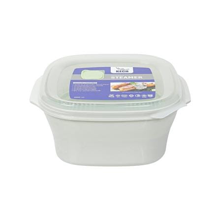 ชุดภาชนะไมโครเวฟที่นึ่งอาหาร KECH OLIVE 2.6 ลิตร_1
