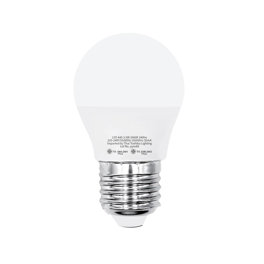 หลอด LED SHINING A45 3.5 วัตต์ WARM WHITE E27