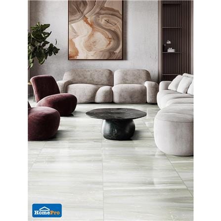 กระเบื้องพื้นพอร์ซเลน 60x60 ซม. TARA ออร์เวล เทาอ่อน A 1.44 ตร.ม._2