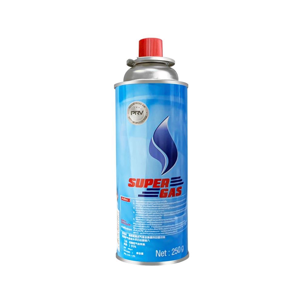 แก๊สกระป๋อง SUPER GAS PRV แพ็ก 3 กระป๋อง